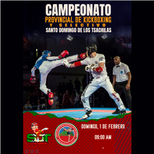 CAMPEONATO PROVINCIAL DE KICKBOXING Y SELECTIVO - flyer