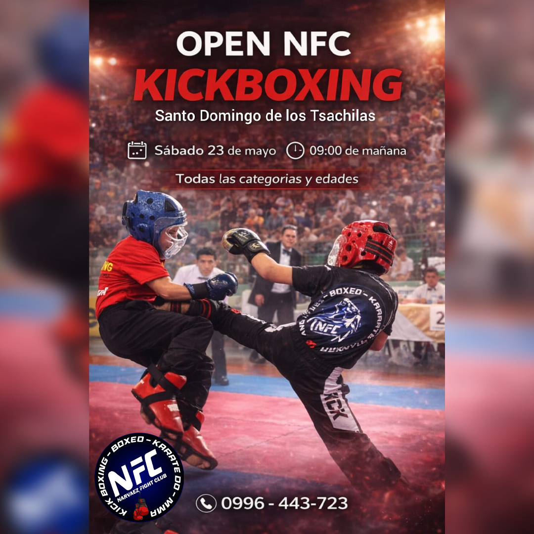 OPEN NFC KICKBOXING - flyer